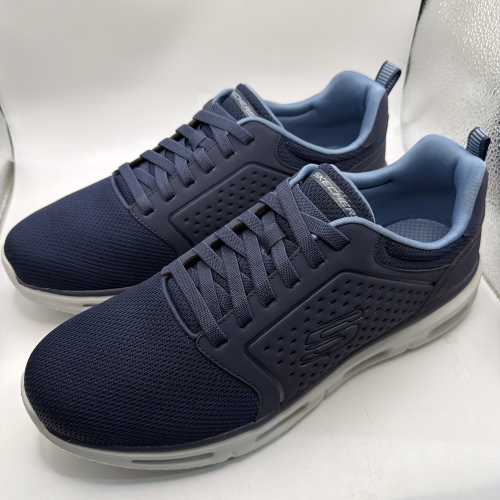 Skechers Blue Glide lite Classic Fit  Memory Foam Men's Shoes Size 12. Excellent